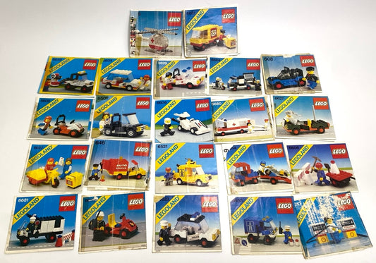 LEGO City / Town Vintage Instructions Fun Pack