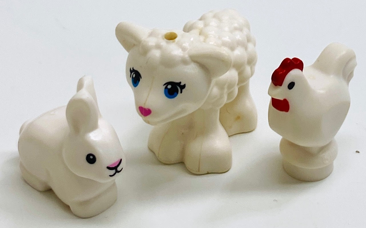 LEGO Animals Farm Fun Pack Lamb Bunny Rabbit Chicken