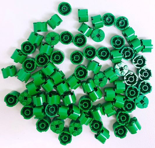 LEGO Green Round Brick 2x2 Pack of Approx 75