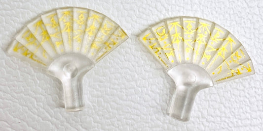 LEGO Marvel Superheroes Trans Clear Fan with Magic Logogram Pattern Pack of 2 for The Ancient One