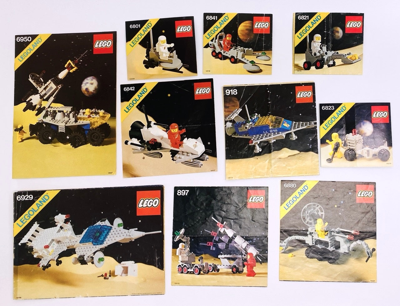 LEGO Classic Space Vintage Instructions Fun Pack