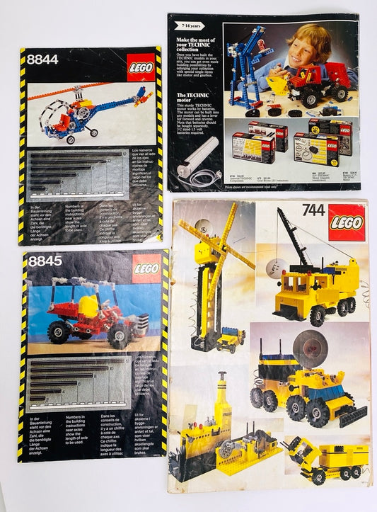 LEGO Vintage Instructions and Catalogue Fun Pack Technic / Universal Building Set