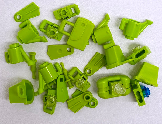 LEGO Minifigure Accessory Fun Pack Mixed Lime Pieces