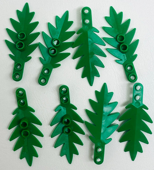LEGO Plants Palm Leaves Pack of 8 Green