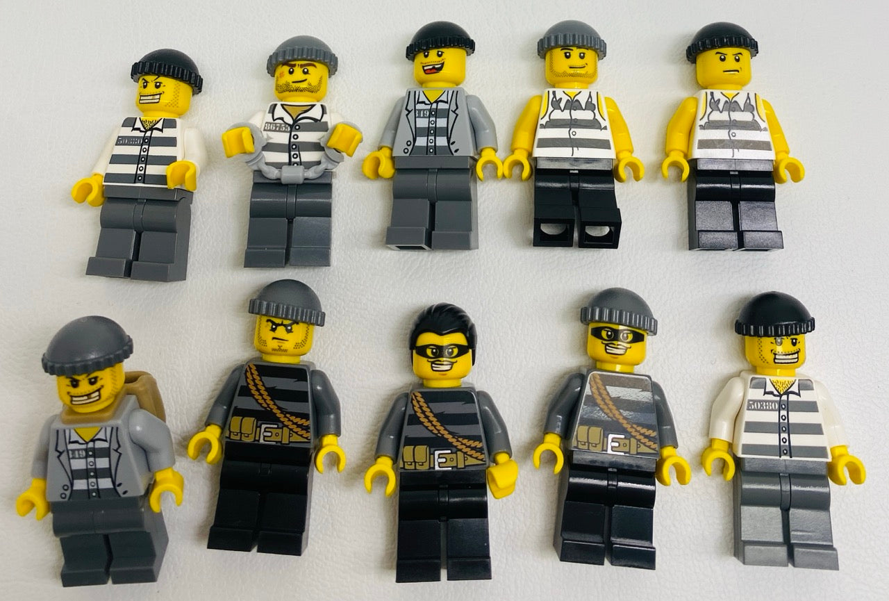 LEGO Minifigure Fun Pack City Crooks