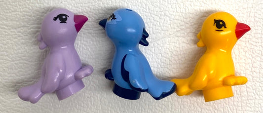 LEGO Friends Animal Birds Pack of 3 Mixed Colours
