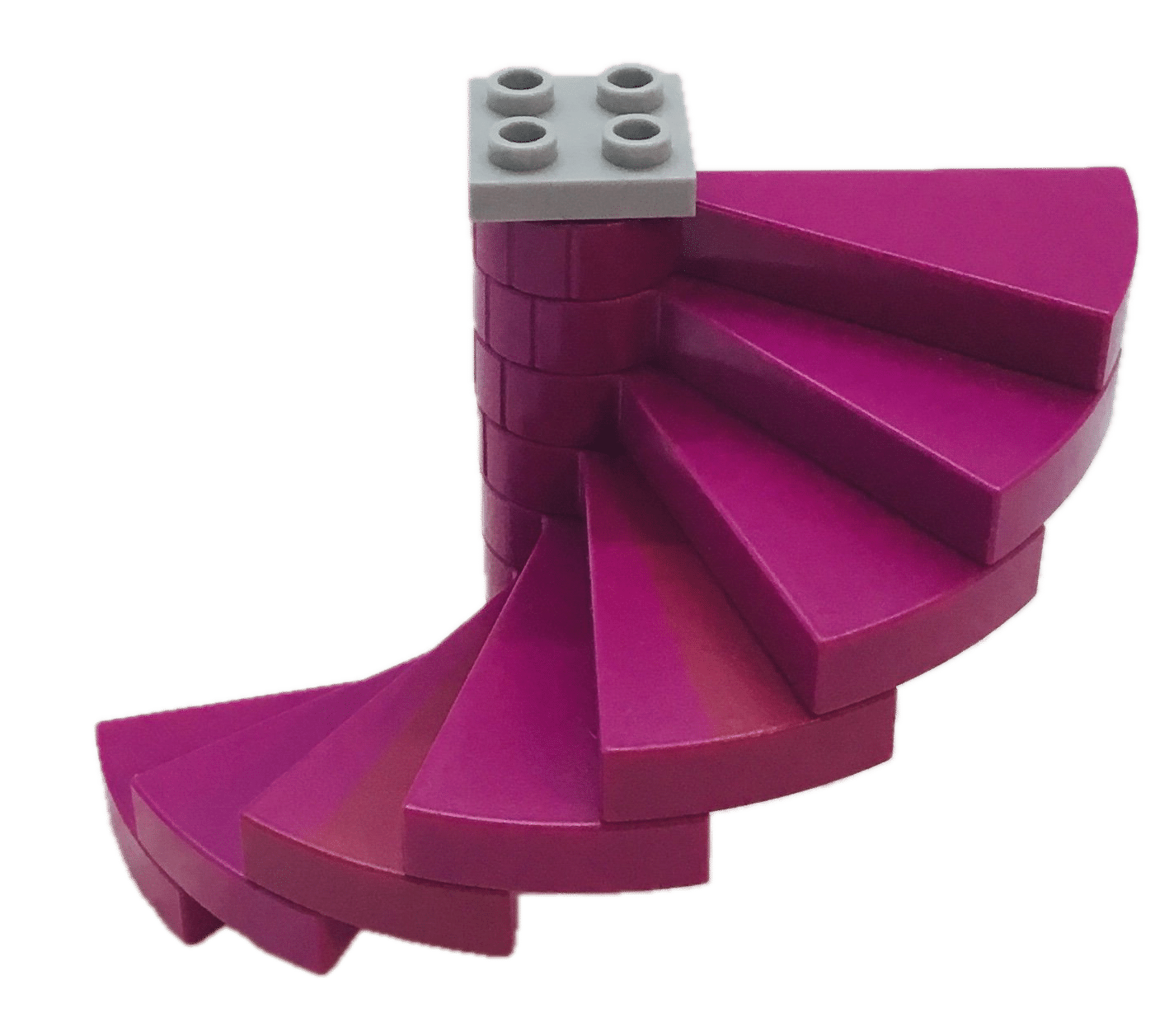 Magenta Spiral Stairs