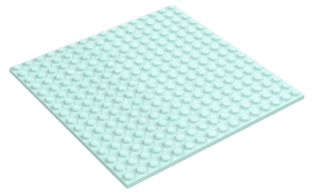 Plate-16&#215;16-Light-Aqua