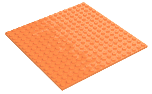 Plate-16x16-Orange