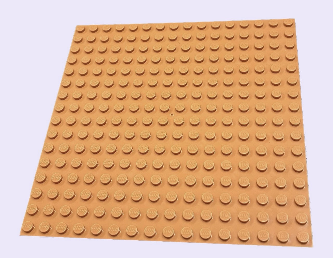 LEGO Plate 16x16 Medium Nougat