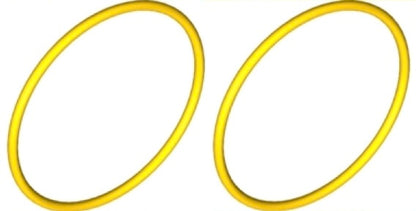 LEGO Technic Rubber Band Extra Large BRAND NEW Pack of 2 Yellow