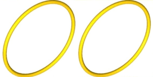 LEGO Technic Rubber Band Extra Large BRAND NEW Pack of 2 Yellow