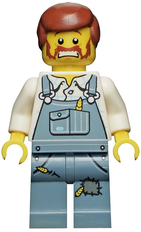 LEGO Space Alien Conquest Farmer Minifigure