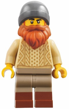 LEGO BrickLink Designer Program Harbourmaster's Office Fisherman Minifigure