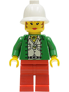LEGO Adventurers Pippin Reed / Gail Storm Minifigure