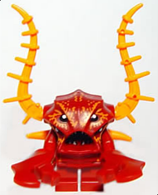 LEGO Atlantis Lobster Guardian Minifigure