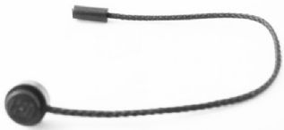 LEGO Black String with End Stud and End Bar 13L Black