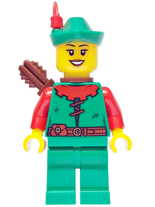 LEGO Castle Forest Stronghold Forestwoman Minifigure