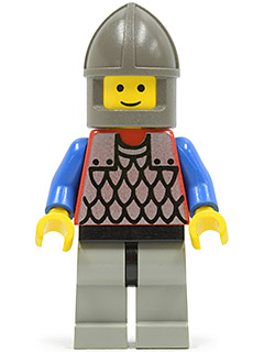 LEGO Castle Vintage Knight Scale Mail Minifigure