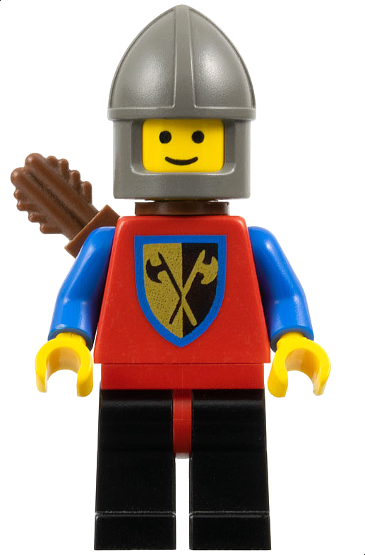 LEGO Castle Vintage Crusader Axe Minifigure