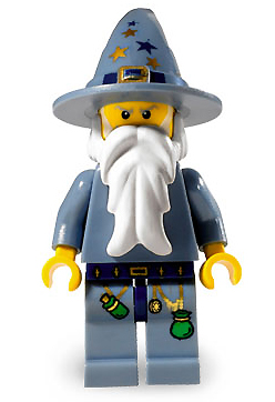 LEGO Castle Good Wizard Minifigure