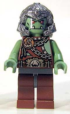 LEGO Castle / Fantasy Troll Warrior Minifigure