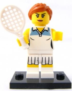 LEGO Sports Tennis Player Minifigure