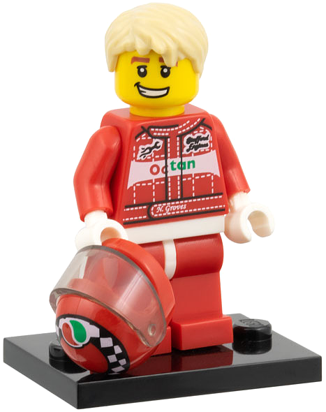 LEGO Race Car Driver Minifigure