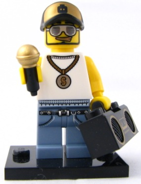 LEGO Rapper Minifigure