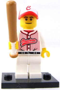 LEGO Sports Baseball Player Minifigure