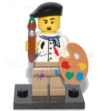 LEGO Artist Minifigure