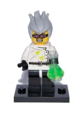 LEGO Crazy Scientist Minifigure
