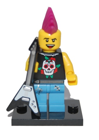 LEGO Punk Rocker Minifigure