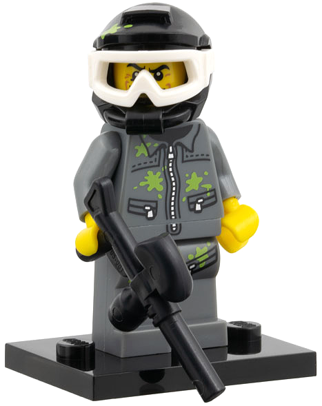 LEGO Paintball Player BRAND NEW Minifigure