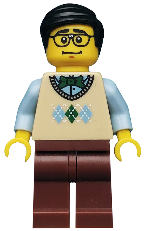 LEGO Computer Programmer Minifigure