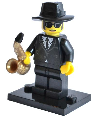 LEGO Saxophone Player Minifigure