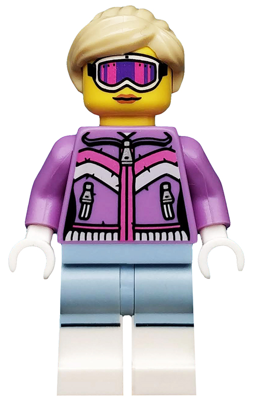 LEGO Downhill Skier Minifigure