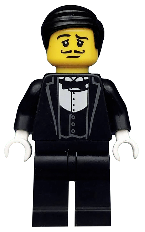 LEGO Waiter Minifigure