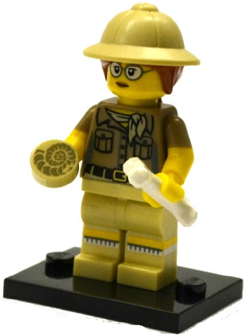 LEGO Paleontologist Minifigure