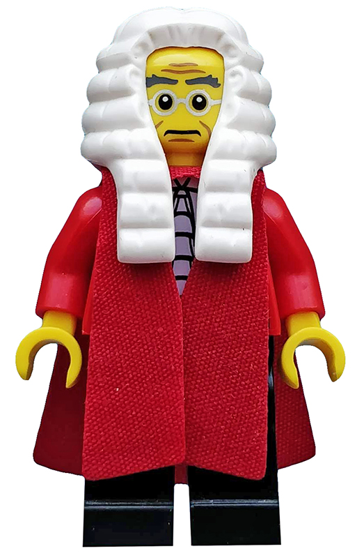LEGO Judge Minifigure