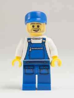 LEGO Plumber Minifigure