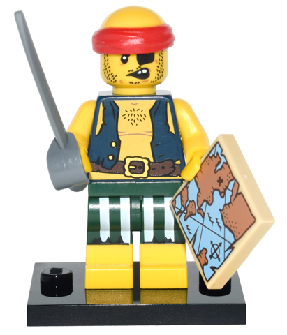 LEGO Scallywag Pirate Minifigure