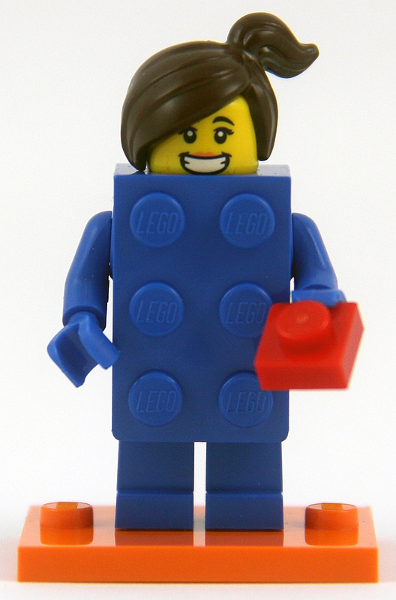LEGO Brick Suit Girl BRAND NEW Minifigure