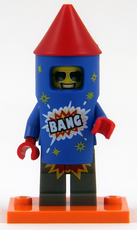 LEGO Firework Guy BRAND NEW Minifigure