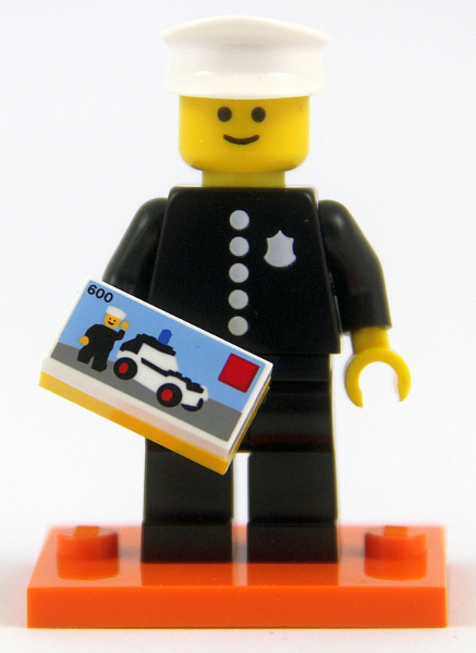 LEGO 1978 Classic Police Officer Minifigure