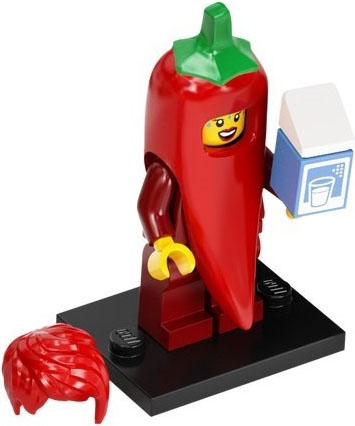 LEGO Chili Costume Fan BRAND NEW Minifigure