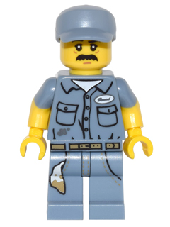 LEGO Janitor Minifigure
