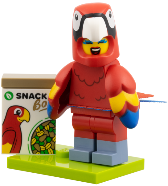 LEGO Parrot Costume Fan BRAND NEW Minifigure