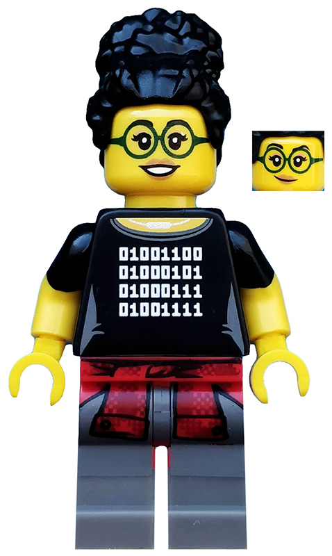 LEGO Programmer Minifigure
