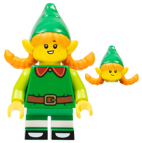 LEGO Christmas Holiday Elf Minifigure